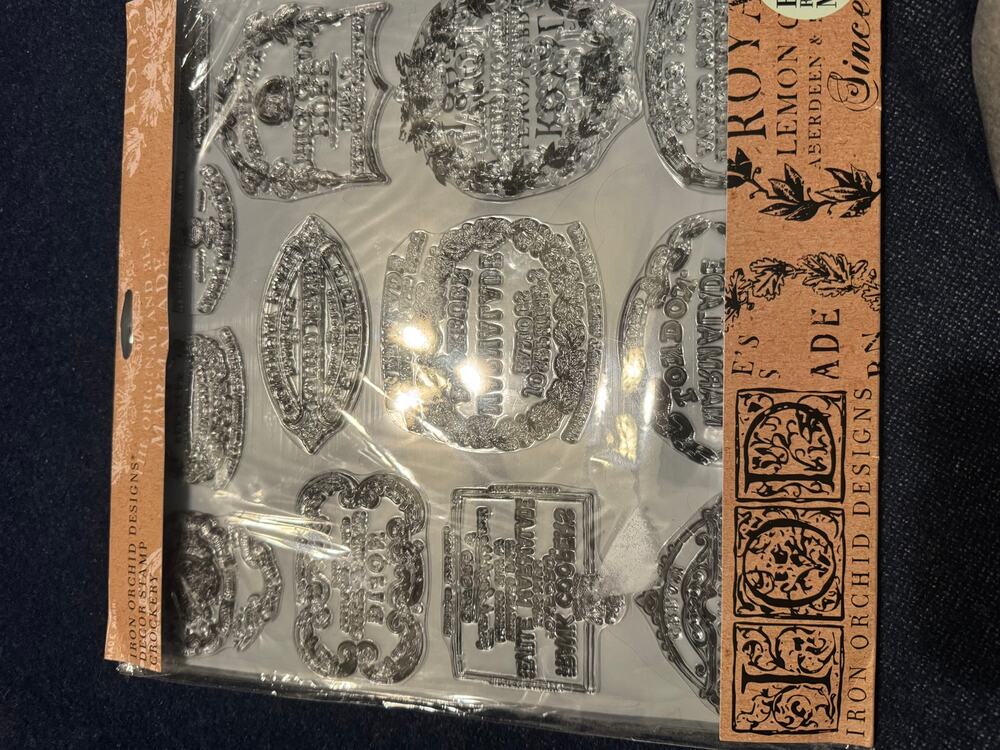 IOD Iron Orchid Designs Crockery Reusable Mask New
